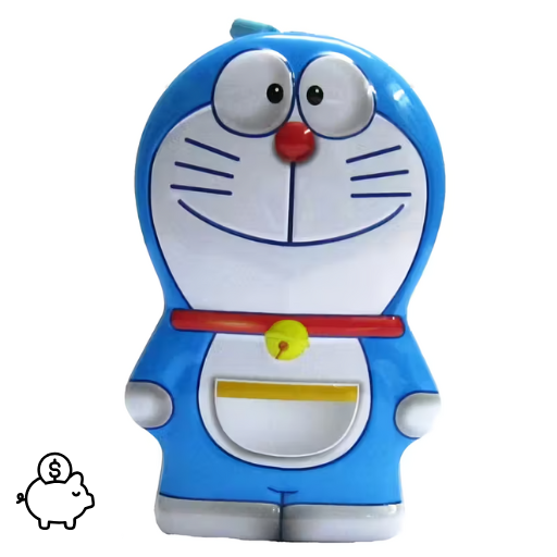 Doraemon Piggy Bank for Kids – Fun Way to Save Money