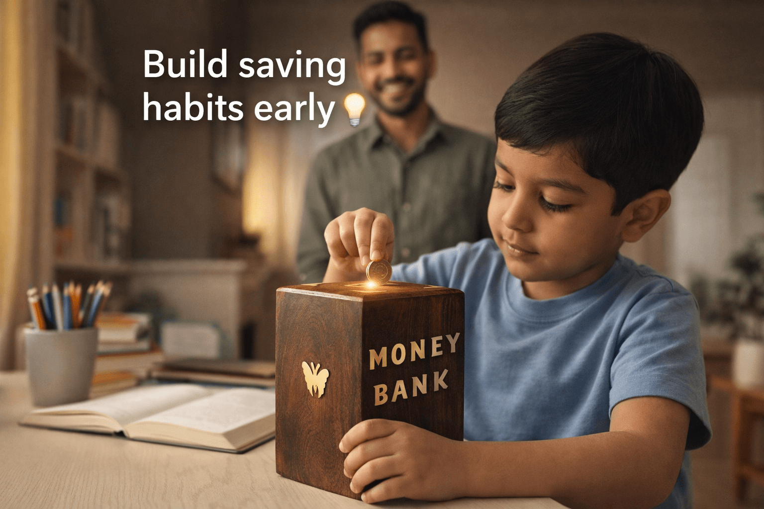 Wooden Piggy Bank – Help Your Child Build Saving Habits Early 💰