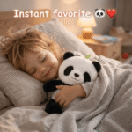 Cute Panda Plush Toy with Bamboo Pillow – Kids Can’t Stop Hugging This Panda Pillow 🐼💚