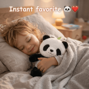 Cute Panda Plush Toy with Bamboo Pillow – Kids Can’t Stop Hugging This Panda Pillow 🐼💚